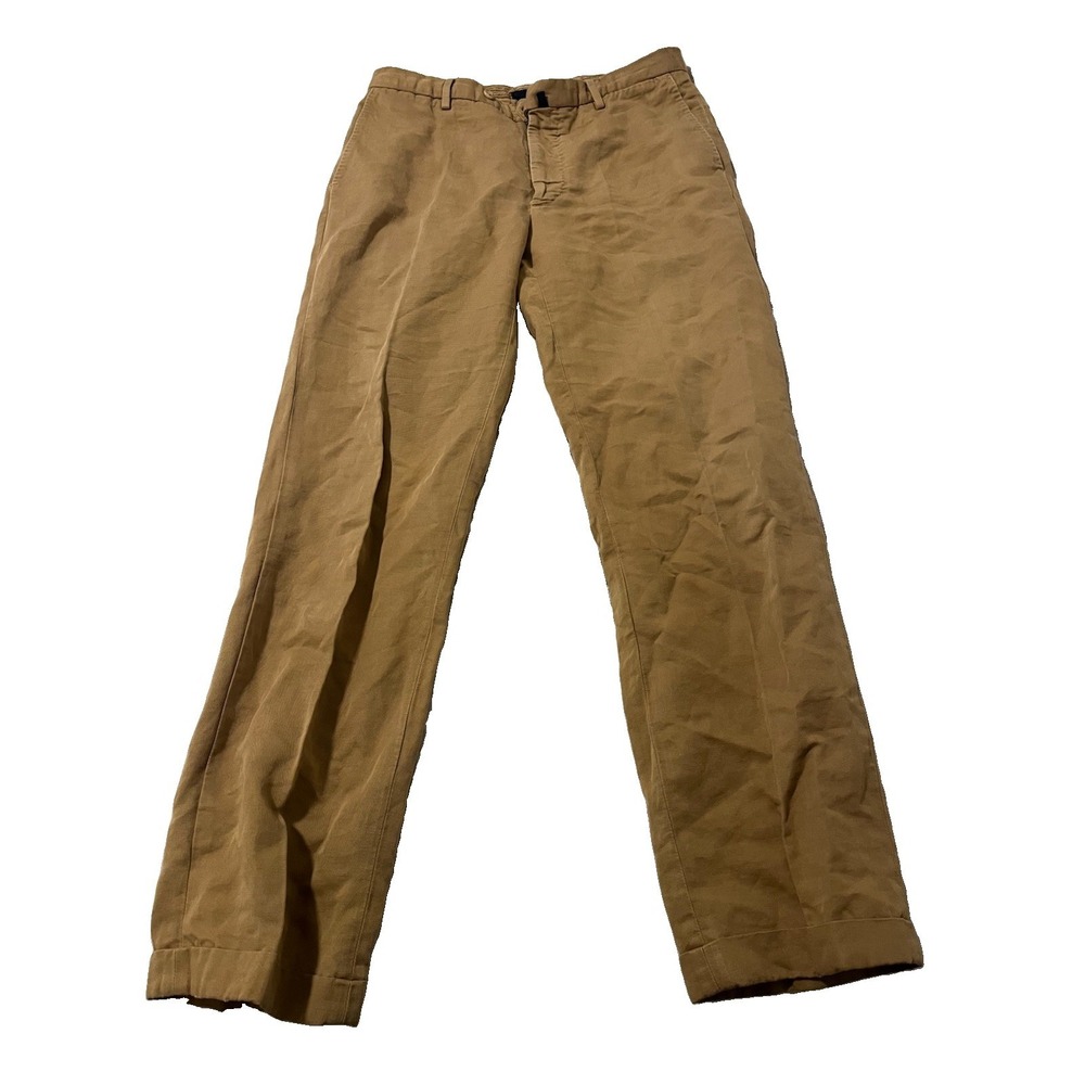 Incotex Slowear 32 Cotton Linen Chinolino Pants 32x31